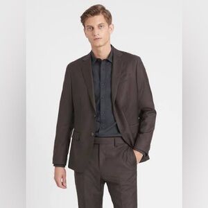 BANANA REPUBLIC SLIM ITALIAN SHARKSKIN SUIT JACKET